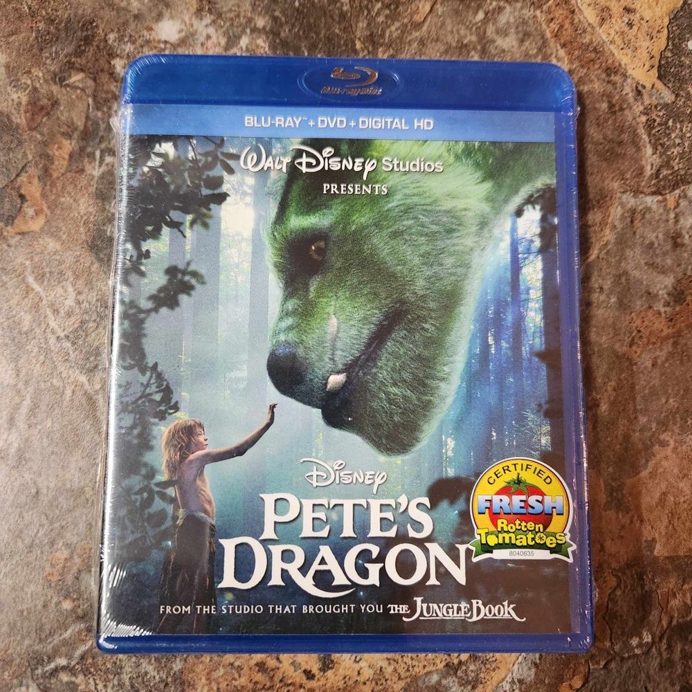 Disney Pete's Dragon Blu Ray + DVD + Digital HD - Brand new sealed